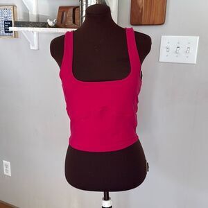 Abercrombie and Fitch soft collection cropped tank top women’s size large hot pi